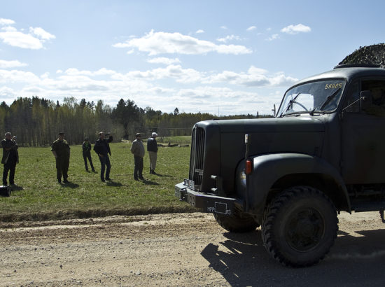 Riigikaitsekomisjoni väljasõiduistung  - kaitseväe suurõppuse "Kevadtorm" külastamine